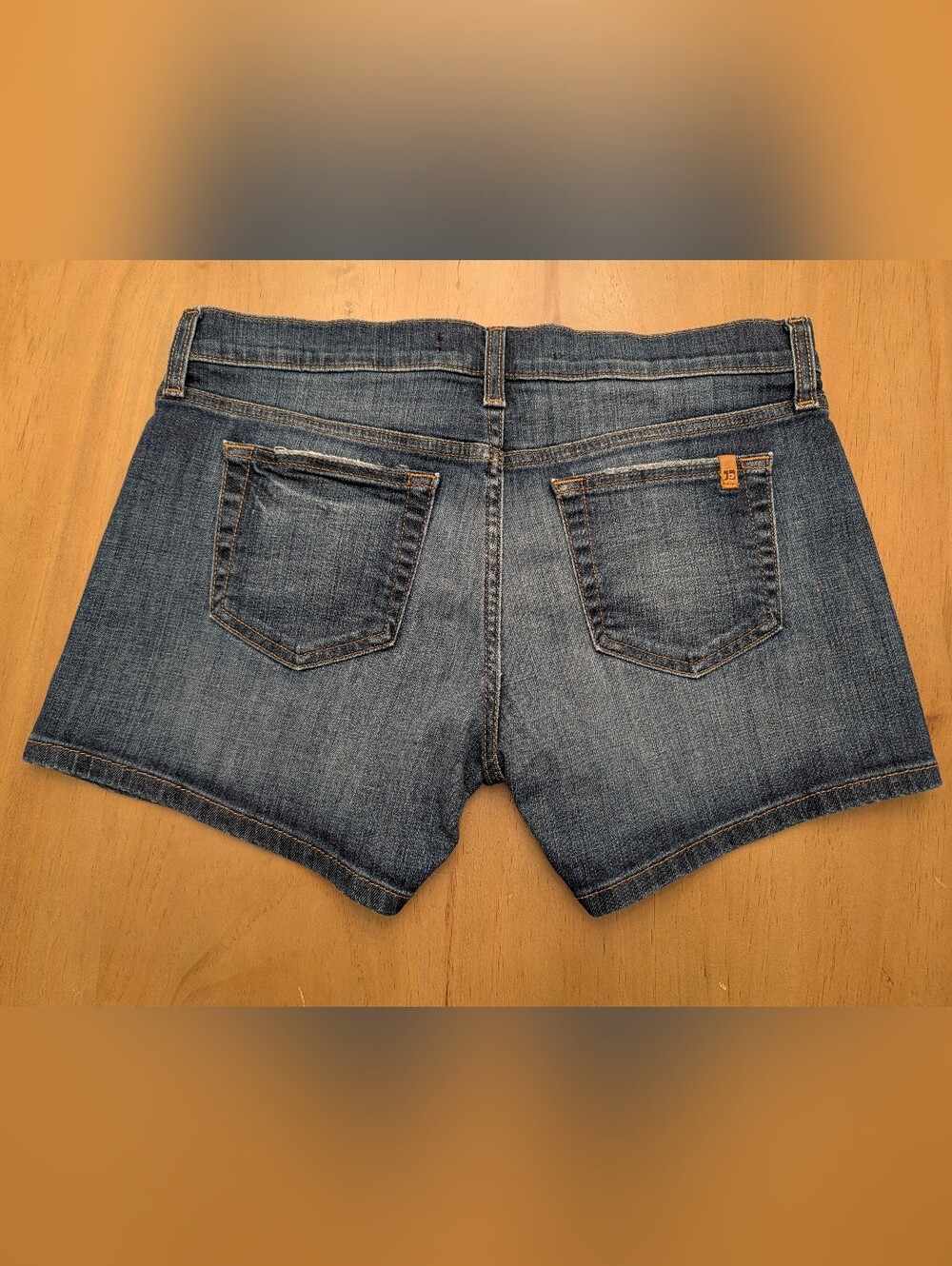 Joe's Jeans Dark Wash Hannabeth Denim Shorts - Blue Size 29 - 5 Inch Inseam